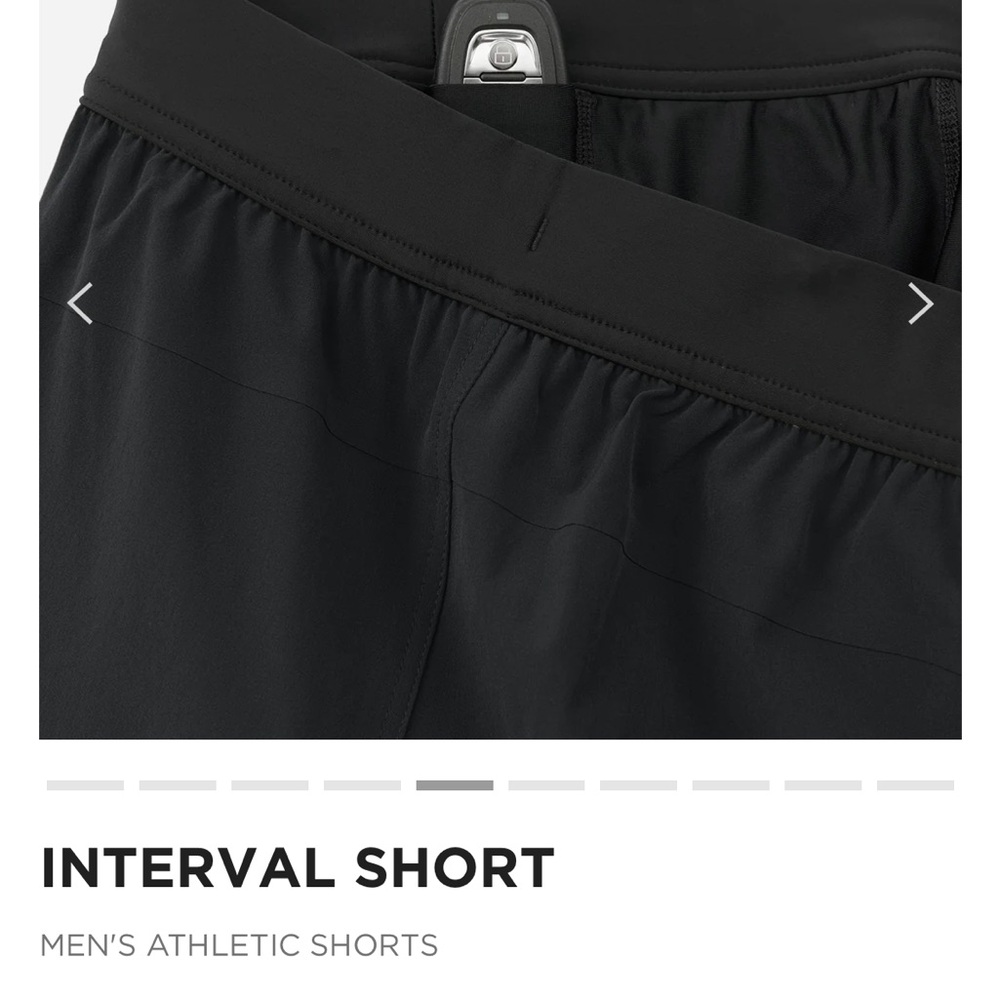 Men's Turquoise Athletic Shorts - Picture 8 of 11